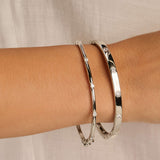Classic Zirkonia Bangle Zilver