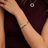 Bold Zirkonia Crossover Bangle