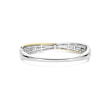 Bold Zirkonia Crossover Bangle