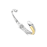 Bold Zirkonia Crossover Bangle