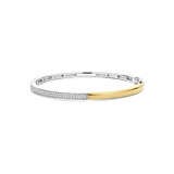 Contrast Zirkonia Bangle