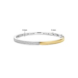 Contrast Zirkonia Bangle