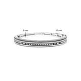 Structure Bangle Zilver