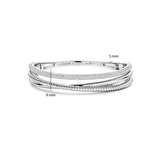 Zirkonia Structure Bangle