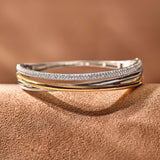 Zirkonia Structure Bangle