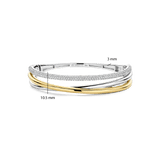 Zirkonia Structure Bangle