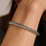 Vintage Geribbelde Bangle