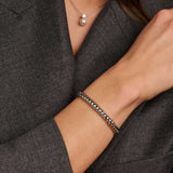 Vintage Geribbelde Bangle