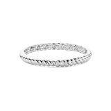 Vintage Geribbelde Bangle