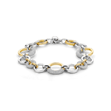 Open Modern Pavé Cirkel Armband
