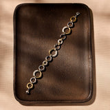 Open Modern Pavé Cirkel Armband