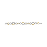 Open Modern Pavé Cirkel Armband