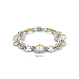 Open Modern Pavé Cirkel Armband