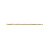 Ronde Zirkonia Armband Goudkleurig