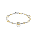 Ovale Zirkonia Armband