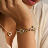 Zirkonia Cirkel Armband