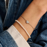 Zirkonia Hartjes Armband