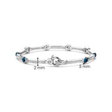 Classic Bar Zirkonia Armband