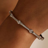 Classic Bar Zirkonia Armband