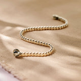 Dunne Parel Armband