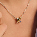 Bicolor Cross Ketting
