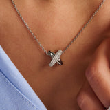 Zirkonia Cross Ketting
