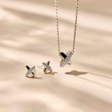 Zirkonia Cross Ketting