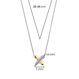 Zirkonia Cross Ketting