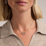 Signature Open Zirkonia Ketting