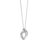 Zirkonia Cirkel Ketting