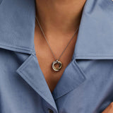 Zirkonia Cirkel Ketting