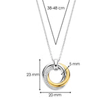 Zirkonia Cirkel Ketting