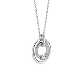 Zirkonia Cirkel Ketting