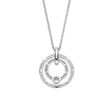 Zirkonia Cirkel Ketting