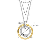 Zirkonia Cirkel Ketting