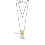 Triple Ring Ketting