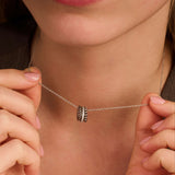 Triple Circle Structure Ketting