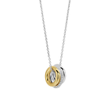 Triple Circle Zirkonia Ketting