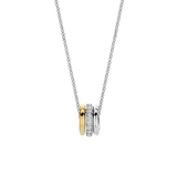Triple Circle Zirkonia Ketting