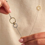 Cirkel Connected Charm Ketting