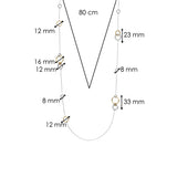 Cirkel Connected Charm Ketting