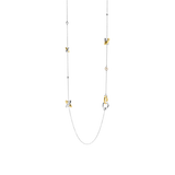 Cross Connected Charm Ketting