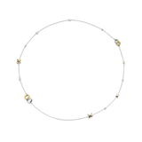 Cross Connected Charm Ketting