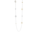 Parel Cushion Charm Ketting