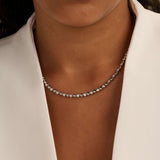 Ronde Zirkonia Ketting