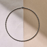 Ronde Zirkonia Ketting