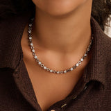 Ronde Zirkonia Ketting