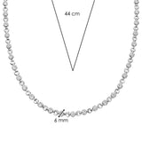 Ronde Zirkonia Ketting