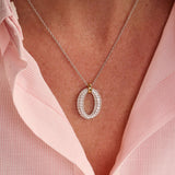 Classic Soft Oval Zirkonia Ketting