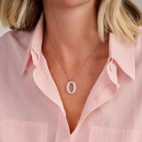 Classic Soft Oval Zirkonia Ketting